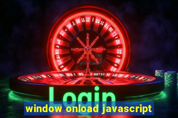 window onload javascript